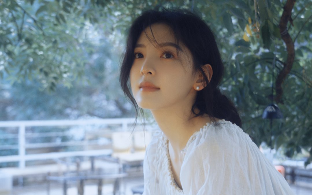 章若楠壁纸 清新文艺写真3840×2400女明星电脑桌面背景