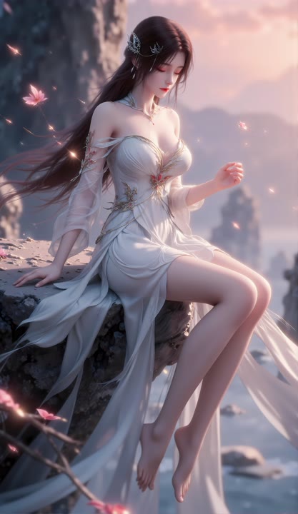 《完美世界》动漫美女火灵儿14K超高清壁纸