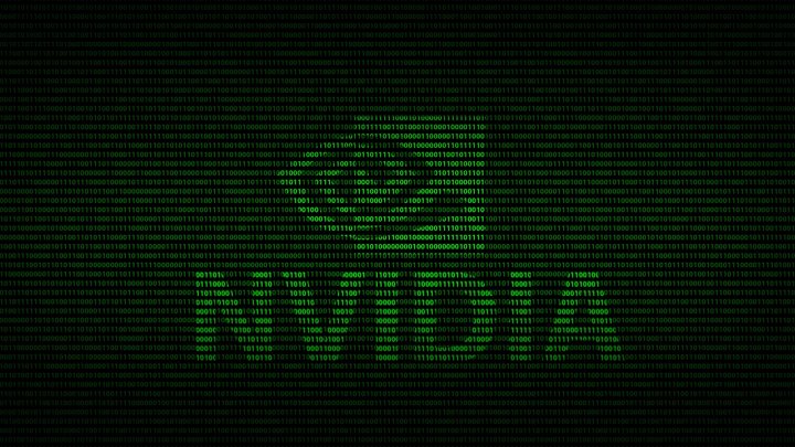 NVDIA 英伟达LOGO二进制代码骷髅头